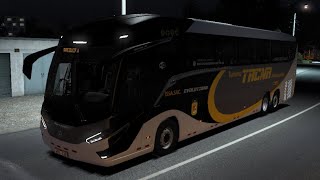 Euro Truck Simulator 2  Mod Bus 150  Marcopolo G8  Turismo Tacna Internacional [upl. by Anyek754]