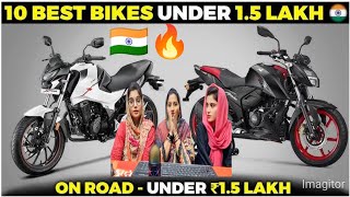 Top 10 Best Bikes Under 15 Lakh In India 2024  Best Bikes Under 15 Lakh On Roadreaction girls [upl. by Eidde]