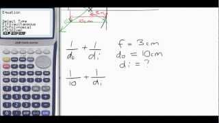 Rathkeale Physics  Formulae for Concave and Convex Mirrors [upl. by Hgielah]