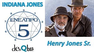 ENEATIPO 5 SOCIAL  EJEMPLO práctico Henry Jones Sr  Eneagrama 5 subtipos  por desQbre [upl. by Siekram960]