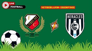 FC Utrecht VS Heracles Almelo  Netherlands Eredivisie  Football Live Match Score today [upl. by Bayer]