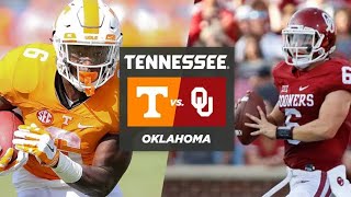 TENNESSEE vs OKLAHOMA  OKLAHOMA vs TENNESSEE HIGHLIGHTS [upl. by Claudius197]