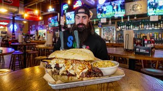 THIS BBQ SANDWICH CHALLENGE IN SOUTH CAROLINA HAS BEEN FAILED 76 TIMES  BeardMeatsFood [upl. by Esilana89]