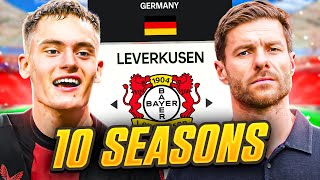 I Takeover Bayer Leverkusen for 10 Seasons… [upl. by Yddor]