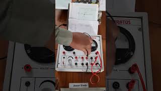 Zener diode experiment  Zener breakdown [upl. by Ymmik88]