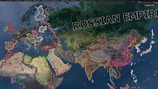 Kasierreich is updated to 1148 Hoi4 Timelapse [upl. by Ayekehs]