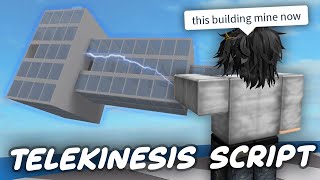 ROBLOX FE Telekinesis Script  ROBLOX EXPLOITING [upl. by Arbba]