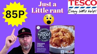 Tesco  Chicken Curry  Food Review [upl. by Dobson494]