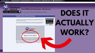 Can You Actually Get Free PSN Codes Online [upl. by Einberger]