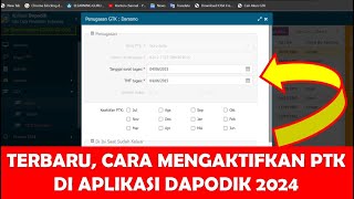 SOLUSI MENGATASI  Login PTK Datadik Tidak Memiliki Izin Akses PTK Dapodik 2021 [upl. by Darb417]