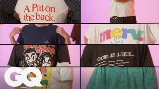 ヴィンテージTシャツのオフィスコーデを紹介。フォーマルな着こなしをチェック！ GQ Recommends  GQ JAPAN [upl. by Lumbard]