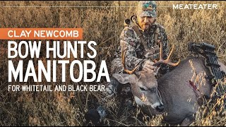 Clay Bow Hunts for Whitetail and Black Bear in Manitoba [upl. by Boardman]