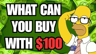 What Can You Buy With 100 The 100 Challenge [upl. by Tychon554]