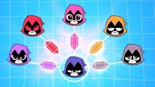 DC Nation  Teen Titans Go  quotColors of Ravenquot clip [upl. by Nirot]