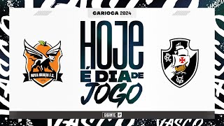 AO VIVO  NOVA IGUAÇU x VASCO  CAMPEONATO CARIOCA  SEMIFINAL  VOLTA [upl. by Anayeek995]