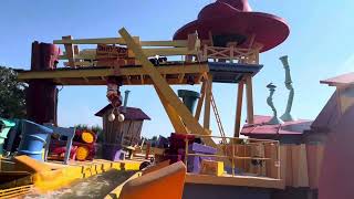 Aug2023  Dudley DoRights Ripsaw Falls  Universal Orlando [upl. by Bibah]