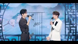 【ENG SUB】王一博YIBO、肖战XiaoZhan天天向上合唱陈情令主题曲《无羁》《Wu JiThe Untamed》，太好听了！ [upl. by Asyle]