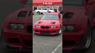 E36 M3  Sonoma Raceway bmw e36m3 sonomaraceway m3 track automobile [upl. by Michaud]