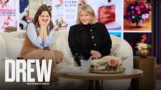 Martha Stewart Reacts to Big Surprise from New Jersey Hometown  The Drew Barrymore Show [upl. by Kiyohara908]