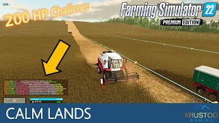 CP  10 HARVESTERS 3 CHASERS 1 MASSIVE SOY BEAN FIELD  Calm Lands  Farming Simulator 22  EP65 [upl. by Kenon]