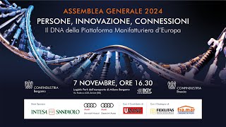 Assemblea Generale 2024 di Confindustria Bergamo e Confindustria Brescia [upl. by Ayrb]