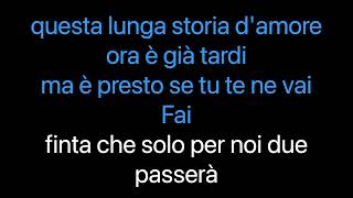 Gino Paoli  Una Lunga Storia dAmore  Karaoke 2 [upl. by Sidwell]