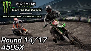 Seattle  2017 450SX Round 1417  Monster Energy Supercross PC [upl. by Ahtanoj]