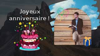 Message danniversaire per une personne BIBLIQUE 【7】🎉 🎉 Joyeux Anniversaire chrétien bonanniv [upl. by Steiner]