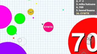 Agario  How to combine your masses faster when you split [upl. by Jacobson]