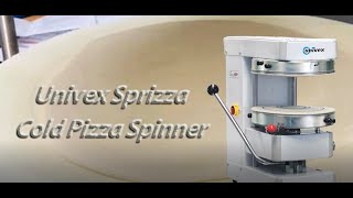 Univex Sprizza Cold Pizza Spinner  Better Then a Heated Press [upl. by Zilla]