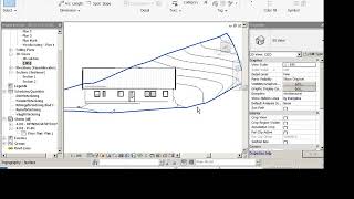 REVIT BYGGLOV ÖVNING del 13 ny och befintlig mark [upl. by Norraj]