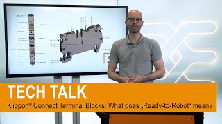 TECH TALK  Klippon® Connect Terminal Blocks What does „ReadytoRobot“ mean [upl. by Ardnahc]