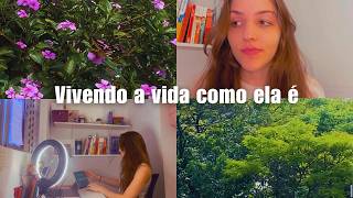 Leitura LIVE faculdade e academia  VLOG 4 [upl. by Kitti]