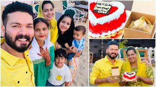 Our 14th Anniversary Celebration In GOA 🎉 🥳  Suhana  Basheer Bashi  Mashura [upl. by Garrott]