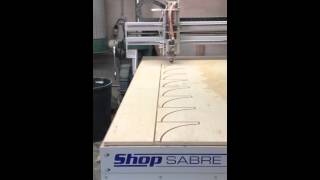 CNC cutting corbels [upl. by Meghann]