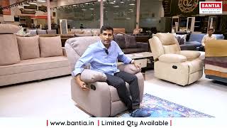 Chillax Recliner  Manual Recliner  Best Recliner in Hyderabad  Limited Stock  Bantia Furniture [upl. by Rollin]