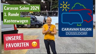 Caravan Salon Düsseldorf 2024❗️ 1Runde Kastenwagen von CleverPösslConcorde Freedom👍 PREVIEW DAY [upl. by Enihpled]