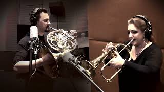 FlugelhornFrench Horn fusion jazz duet [upl. by Scrope]