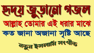 আল্লাহ তোমার এই ধরার মাঝে  Allah tumar ei dharar maje [upl. by Ajnek]