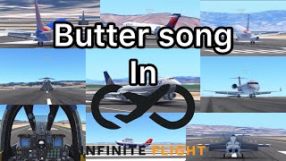 Swiss001Butter Shark Titan Remix in Infinite Flight [upl. by Prouty]