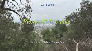 iPhone 14 Pro Max ProRes Video Samples  4K 24FPS [upl. by Kcyrred]