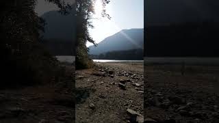 Chilcotin Landslide debris flow reaches Hope BC Aug 6 530PM [upl. by Brunella]