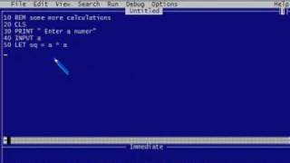 QBASIC Program 4 square [upl. by Sadirah]