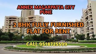 2 bhk Fully Furnished Flat For Rent in Annex city Magarpatta City Pune  Rent 26k [upl. by Kaye498]