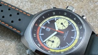 Straton Curve Chronograph Watch Review [upl. by Etnovad]