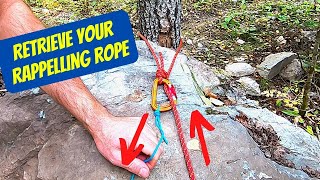 5 rappel rope retrieval techniques [upl. by Urial]