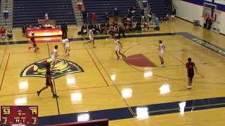 Sharyland High School Boys Varsity Basketball vs Medina Valley HS [upl. by Myer]