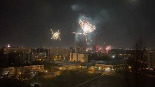 Feuerwerk Berlin Marzahn Silvester 20222023 [upl. by Aierb]