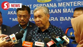 PM accepting Najibs apology shows strong leadership says Zahid [upl. by Ahsaeyt]