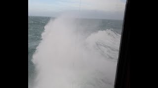 Very rough Irish Sea crossing [upl. by Attiuqihc]